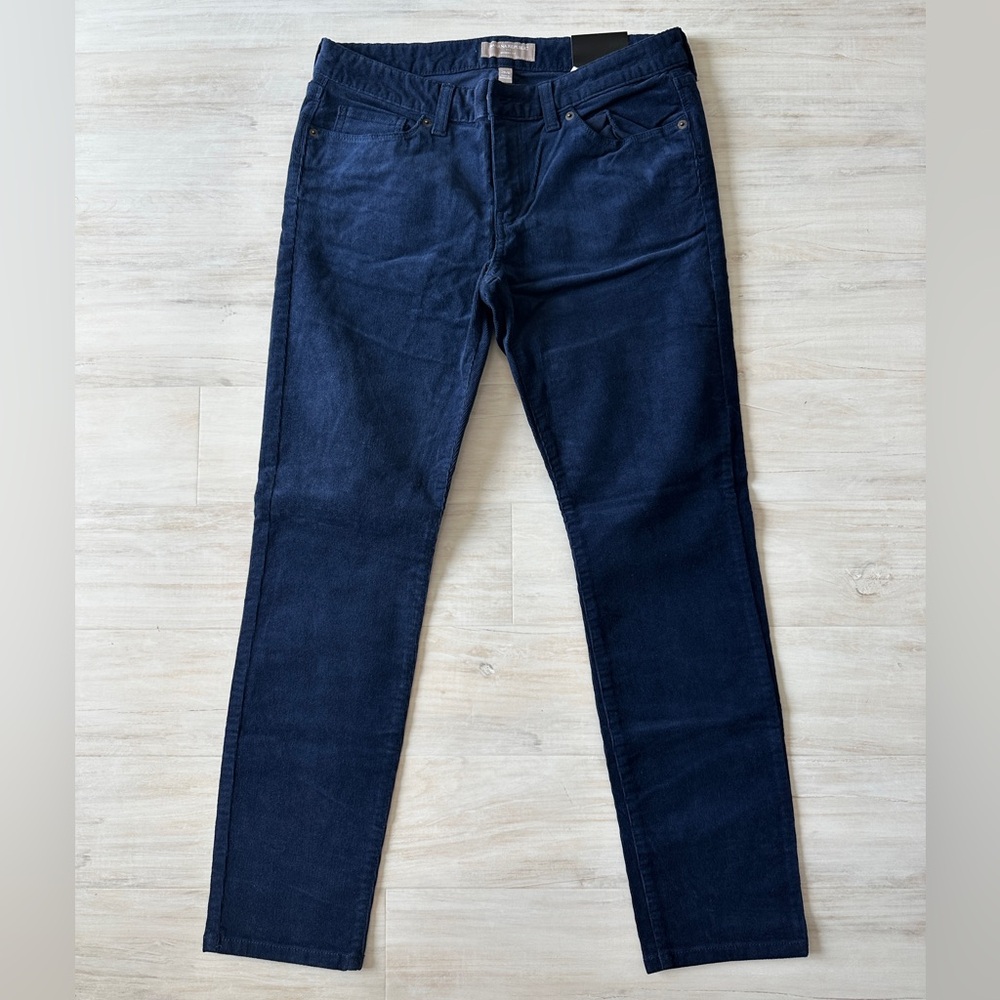 NWT Banana Republic Navy Corduroy Pants